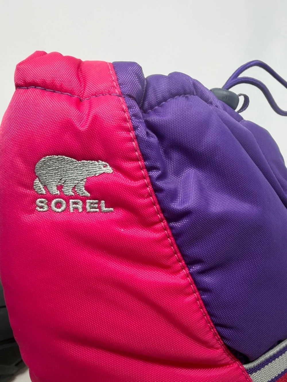 Sorel Kids Insulated Snow Boots in Pink & Purple Size 3